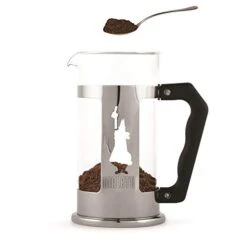 Bialetti French Press Coffee Maker, 3 Cup, Preziosa Stainless Steel -KitchenAid Shop 31LCa4q0QLL