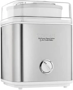 Cuisinart Ice Cream Maker, Ice Cream And Frozen Yogurt Machine, 2-Qt. Double-Insulated Freezer Bowl, Silver, ICE30BC -KitchenAid Shop 31LGYCMQZrL. AC