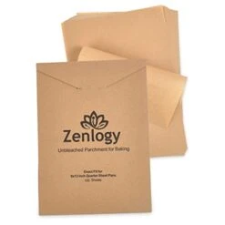 9x13 Parchment Paper (100 Sheets) - Unbleached, High Heat, Non-stick, Pre-cut Baking Paper For Quarter Sheet Pans - Great For Baking, Roasting, Wrapping, Dehydrator, And So Much More