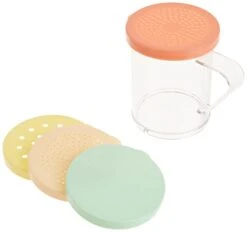 INCO Dredge With Snap On Lids, Clear