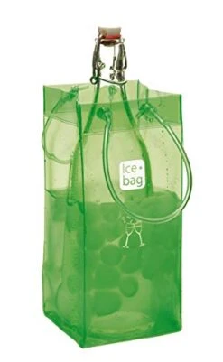 Oenophilia Ice Bag Wine Chiller Green