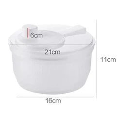 HEIMP Dryer Salad Spinner, Lettuce Fruit And Vegetable Quick Dryer, More Delicious Salads And Faster Food Preparation Kitchen Slicer 9 HEIMP Dryer Salad Spinner, Lettuce Fruit And Vegetable Quick Dryer, More Delicious Salads And Faster Food Preparation Kitchen Slicer -KitchenAid Shop 31MP4BoqVJS