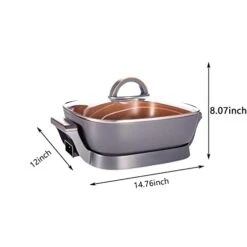 Extra Deep Nonstick Electric Skillet - Scratch Resistant - Serves 3 To 5 People (6Qt.) -KitchenAid Shop 31Mggh2uFfL