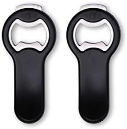2 In 1 Magnetic Beer Bottle Opener For Fridge And RV With Cap Catcher - Pop Can Soda Can Opener, Stick To Refrigerator For Easy Storage With Magnet, Gift For Men Husband Father- 1 Pack -KitchenAid Shop 31N3qH14FNL. AC