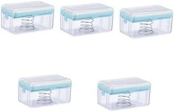 3pcs Soap Box Dispenser Container Lip Gloss Containers Travel Container Portable Soap Laundry Soap Bar Soap Dish Travel Soap Container Foaming Soap Dispenser Bar Soap Container Set -KitchenAid Shop 31N49ugU0DL. AC