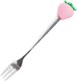 Creative Fruit Shaped Coffee Spoons/Forks, Stainless Steel Stirring Spoon Cocktail Fork For Fruit Dessert Appetizer Ice Cream(Red Strawberry Spoon) -KitchenAid Shop 31N7qh 2X4L. AC