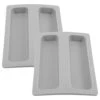 2pcs Silicone Toaster Lid 2 Slice Toaster Dirt Cover Toaster Protector Bread Maker Cover Toaster Appliance Cover Bread Machine Cover Useful Sandwich Machine Parts Grey -KitchenAid Shop 31NDS7KamxL