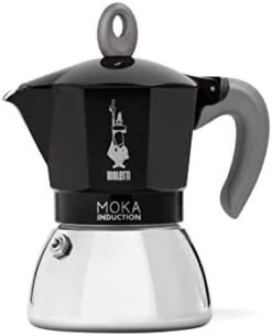 Bialetti - Moka Induction, Moka Pot, Suitable For All Types Of Hobs, 4 Cups Espresso (5.7 Oz), Red -KitchenAid Shop 31NT4RIrbIL. AC