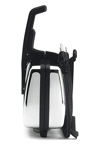 's Choice Pizzelle Maker Toscano PizzellePro Features Nonstick Surface And Even Heating For Two Baked Treats In Seconds, 2-Slice, Silver 5 's Choice Pizzelle Maker Toscano PizzellePro Features Nonstick Surface And Even Heating For Two Baked Treats In Seconds, 2-Slice, Silver - Image 3