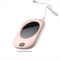 Candle Warmer Coffee Mug Warmer For Desk, With Detachable USB Power Cable, 3 Temperature Setting 113℉-131℉-149℉, Suitable For Office, Home And Many Occasions (Pink No Cup)