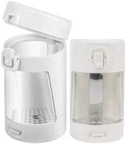 GENERIC Magnifying Glass Jar With LED Light 8X Air Tight Storage Jars Mag Viewing Glass Light-Up LED Storage Jars For Herb Spice Pepper (Black) -KitchenAid Shop 31NygU560DL. AC