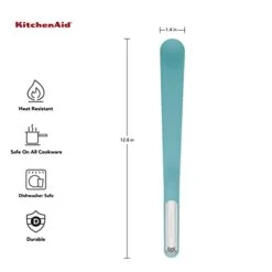KitchenAid Classic Blender Spatula, 12-3/4 Inches, Aqua Sky -KitchenAid Shop 31O0WaltxZL