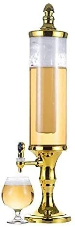 Beer Dispenser Drinks Dispenser Beer Dispenser,Beer Keg 3L Ice Core Beer Beverage Dispenser Machine With LED Lights,Perfect For Parties And Gameday,Home Bar Accessories