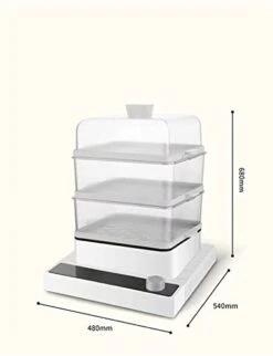 Tg Stock Pot Electric Cooker Household Multi-Function Three Layer Large Capacity Full-Automatic Cooking Integrated Vegetable Steaming Machine Breakfast Machine