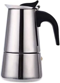 Kkhouse Stainless Steel Coffee Pot Mocha Espresso Latte Percolator Stove Coffee Maker Pot Percolator Drink Tool Cafetiere Latte Stovetop (300ml) -KitchenAid Shop 31ODAm84aL. AC