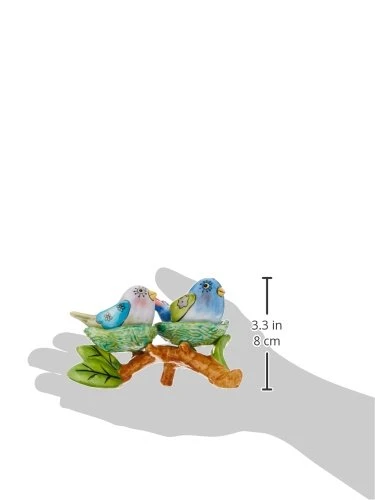 Flights Of Fancy Bird Nest Salt And Pepper Set And Tealight Holder, 5-1/8 By 3-3/8-Inch 4 Flights Of Fancy Bird Nest Salt And Pepper Set And Tealight Holder, 5-1/8 By 3-3/8-Inch - Image 2