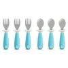 Munchkin ® Raise™ Toddler Fork And Spoon Utensil Set, 6 Pack, Blue -KitchenAid Shop 31OlCJ1DE8L