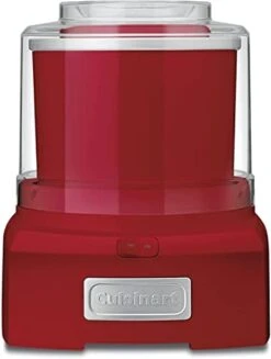 Cuisinart Ice Cream Maker Machine, 1.5 Quart Sorbet, Frozen Yogurt Maker, Double Insulated, White, ICE-21P1 -KitchenAid Shop 31OrYaXYPtL. AC