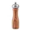 Belle Olive Wood Salt Mill With Stainless Steel Top