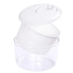 MYBAQ,Salad Spinner,Small Salad Spinner,Fruit Vegetable Washing Machine,Fruit And Vegetable Purifier,Fruit Spinner Dryer,Lettuce Dryer Spinne.-Suitable For Washing Fruits,Vegetables And Grains.