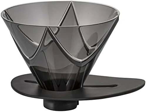 Hario V60 Mugen Coffee Dripper, Size 02, Clear Black 9 Hario V60 Mugen Coffee Dripper, Size 02, Clear Black - Image 7