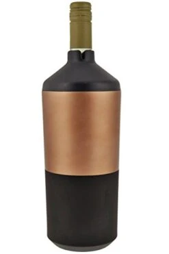 Portable Wine Bottle Cooler By Reduce - Stainless Steel, Insulated Chiller To Keep Wine At The Perfect Temperature, No Ice Required - Ideal For Outdoor Summer Parties, Fits Most Wine Bottles - Copper -KitchenAid Shop 31PcTOG8tJL