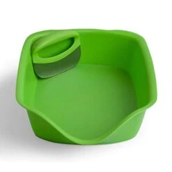 Salad Chopper Set With Mezzaluna Knife And Chopping Tray By Messless … (Chopping Set (Knife + Tray))