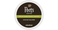 Peet's Coffee & Tea Single-Serve Coffee K-Cup Pods, Decaffeinated, House Blend, Carton Of 22 -KitchenAid Shop 31Pnv4Z0K8L