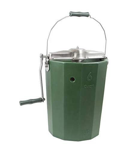 PREMIUM 6 Qt. - Immergood Stainless Steel Ice Cream Maker - Hand Crank 8 PREMIUM 6 Qt. - Immergood Stainless Steel Ice Cream Maker - Hand Crank - Image 6