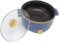 Electric Cooker, 800W Electric Cooker 2.5L 3 Speed Control Single Layer Multifunctional Electric Pot Cooker(#1) -KitchenAid Shop 31Q1nqKGADL. AC