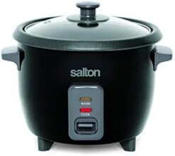 Automatic, 6 Cup Rice Cooker, 6 Cups Cooked / 3 Cups Uncooked, Black, Stainless Steel -KitchenAid Shop 31QKzLu8QxL. AC