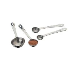 Stainless Steel Measuring Spoons, Set Of 4