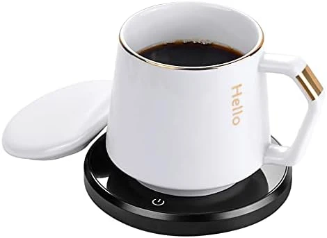 Coffee Mug Warmer & Mug Set, KRGMNHR Smart Coffee Warmer For Desk With Auto Shut Off, Infrared Sensor Technology For Double Safety, Ideal For Gift, Coffee, Tea, Hot Cocoa, Rose Gold Set 8 Coffee Mug Warmer & Mug Set, KRGMNHR Smart Coffee Warmer For Desk With Auto Shut Off, Infrared Sensor Technology For Double Safety, Ideal For Gift, Coffee, Tea, Hot Cocoa, Rose Gold Set - Image 6