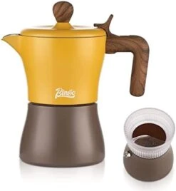 Stovetop Espresso Maker Moka Pot 3 Espresso Cup, Cuban Coffee Maker Stove Top Coffee Maker With Dosing Ring Dispenser, Moka Italian Espresso Coffee Maker(White) 13 Stovetop Espresso Maker Moka Pot 3 Espresso Cup, Cuban Coffee Maker Stove Top Coffee Maker With Dosing Ring Dispenser, Moka Italian Espresso Coffee Maker(White) -KitchenAid Shop 31Qdb6zqpZL. AC