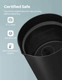 Milk Frother,Electric Foam Maker Stainless Steel Milk Steamer With Hot&Cold Milk Functionality Automatic Foam Electric Milk Warmer Silent Operation For Coffee, Latte, Hot Chocolates, Cappuccino -KitchenAid Shop 31QditKWqEL