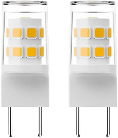 G8 LED Bulb, 20W Microwave Light Bulbs Under Hood Replacement For GE Samsung Microwave Oven, Replaces WB25X10019, 120V Warm White 3000K, 2Pack 12 G8 LED Bulb, 20W Microwave Light Bulbs Under Hood Replacement For GE Samsung Microwave Oven, Replaces WB25X10019, 120V Warm White 3000K, 2Pack - Image 10
