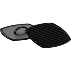 Lodge LPP3 Cast Iron Square Ribbed Panini Press, 8.25-inch 17 Lodge LPP3 Cast Iron Square Ribbed Panini Press, 8.25-inch -KitchenAid Shop 31QmxYkzLBL
