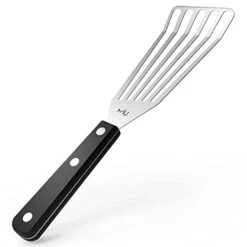 Ish Spatula Stainless Steel, Flexible, Polished Metal, Corrosion Resistant, Kitchen Slotted Turner [Upgraded Version]