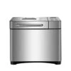 WOCOYOMBJ Bread Maker Stainless Steel Automatic Bread Making Machine 650W Programmable Bread Making Machine With 3 Bread Size Fruit Nut Dispensers (Size : UK) -KitchenAid Shop 31R74V8xYqL