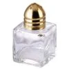 Mini Salt & Peppper Shakers Shaker, Cube Shape, Polished Gold Top, Glass Body - 1 Dozen -KitchenAid Shop 31RFamgWZaL