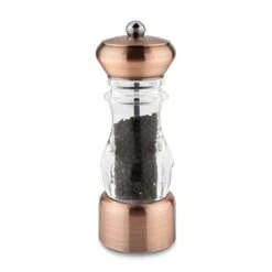 Salt Or Pepper Mill, 17cm, Bronze