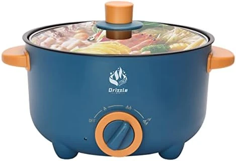 Electric Skillet Hot Pot Cooker - Multifunction Frying Pan 110V Non-Stick Grill 3L Stir-fried Stewed Cookware Steak Noodle Ramen Shabu Shabu Pot - Home Office Party Kitchen Dorm Cooking 8 Electric Skillet Hot Pot Cooker - Multifunction Frying Pan 110V Non-Stick Grill 3L Stir-fried Stewed Cookware Steak Noodle Ramen Shabu Shabu Pot - Home Office Party Kitchen Dorm Cooking - Image 6