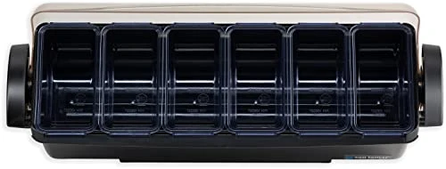 The Dome Garnish Center, 10 Piece - 3 Quart Capacity, 22" L X 7-1/2" W X 8-1/2" H 5 The Dome Garnish Center, 10 Piece - 3 Quart Capacity, 22" L X 7-1/2" W X 8-1/2" H - Image 3