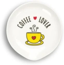 ® 4 Inch Coffee Spoon Rest - Cute Ceramic Coffee Spoon Holder For Counter And Coffee Bar Accessories - Coffee Lovers Gift -KitchenAid Shop 31RS5zmkDDL. AC