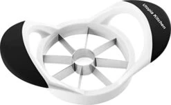 - Apple Corer And Slicer- Fruit Cutter - Apple Divider - Wedger - Stainless Steel Slicer For Fruits - Vegetables- Ergonomic Handle- Easy Grip- 8 Sharp Blade & Slices (Green) -KitchenAid Shop 31RjPadHZxL. AC
