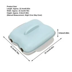 Microwave Corn Cooker,Food Grade PP No BPA Microwavable PortableCooks 2 Corn Ear In 5-7 Minutes Includes Skewers Dishwasher-Safe Steaming Kitchen Cooking Tool With Handle(Blue) -KitchenAid Shop 31S1e27q8JL