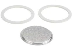 Tainless Steel Stove-Top Espresso Maker Coffee Pot Italian Moka Percolator, Silver, 3 Cup -KitchenAid Shop 31S2c8N3H3L. AC