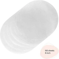 Parchment Paper Baking Circles - 100 Pre-cut Rounds 8 Inch_Ideal For Baking Cakes, Pastries & Cheesecakes - Suitable For Tortilla Press 15 Parchment Paper Baking Circles - 100 Pre-cut Rounds 8 Inch_Ideal For Baking Cakes, Pastries & Cheesecakes - Suitable For Tortilla Press -KitchenAid Shop 31SFZfCF21L