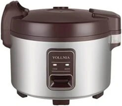 13L Commercial Large Rice Cooker & Food Warmer | 13.8QT/60 Cups Cooked Rice | 1350W Multi-function Electric Sushi Rice Cooker | LED Display | Timer Setting | Samrt Preset From 30 Min-24 Hrs -KitchenAid Shop 31SJFOzh1yL. AC 1