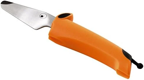 Kuhn Rikon Kinderkitchen Dog Knife Straight Blade, Sharp Enough To Cut Food But Not Small Fingers, Orange 7 Kuhn Rikon Kinderkitchen Dog Knife Straight Blade, Sharp Enough To Cut Food But Not Small Fingers, Orange - Image 5